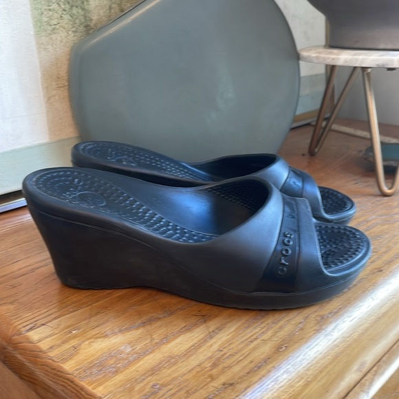 🦕 Crocs wedge sandal black - Picture 2 of 5